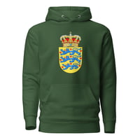 Image 21 of Unisex Hoodie Riksvåben Danmark