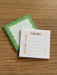 Image 1 of Flower Bush - Tulip To Do - Post-it Notepad - 50 sheets