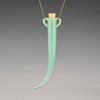 Whisker Keeper Pendant: Jade