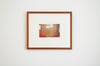 Untitled (Red Salon), 2014 - Small print framed in cherry wood