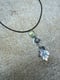 Image of Chamomile Flower Leaf Long Necklace (Mixed Metal)
