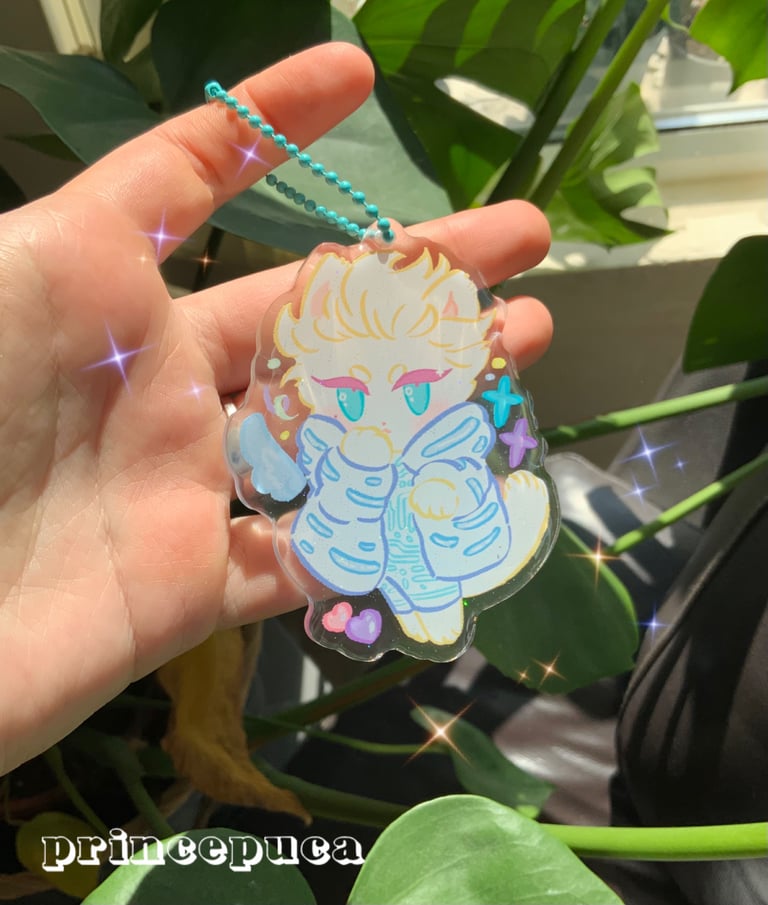 Trigun Stampede Acrylic Glitter Charms 8cm Image 4