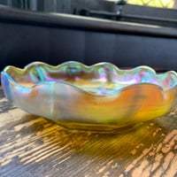 Image 8 of Louis Comfort Tiffany Favrile Iridescent 7" Glass Bowl