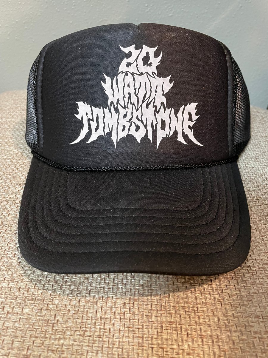 Metal logo trucker hat | 20 Watt Tombstone Online Merch Store
