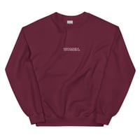 Image 8 of WOMEN CREWNECK- WHITE PRINT