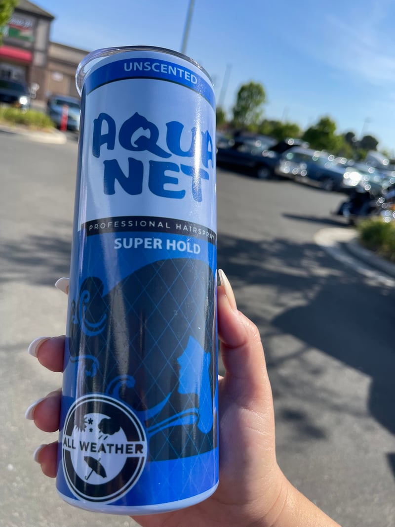 Aqua Net Tumbler 20 Oz Hairspray 