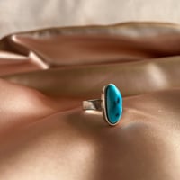 Image 4 of Size 7.5 Sunset Mine Turquoise Ring