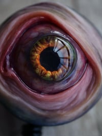 Image 8 of Handmade Realistic Eye Badge Reel Keychain