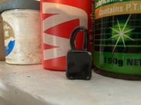 Image 2 of  Caretakers Lock Ceramic Pendant 04