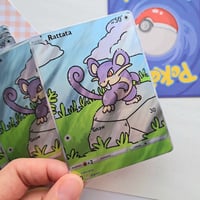 Image 2 of Rattata fanmade tcg card
