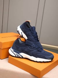 Image 1 of Lou Trainers - Navy Blue