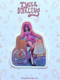 Disco Cowgirl- Sticker 