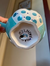 Image 4 of Pulido's Echeveria in Speckled Teal Pitcher