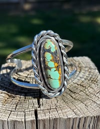 Image 4 of Blackjack Turquoise XHeavy Twist Cuff 