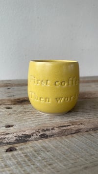 First coffee Then words Citrus