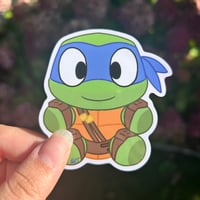TMNT 12! Leo JUMBO Sticker