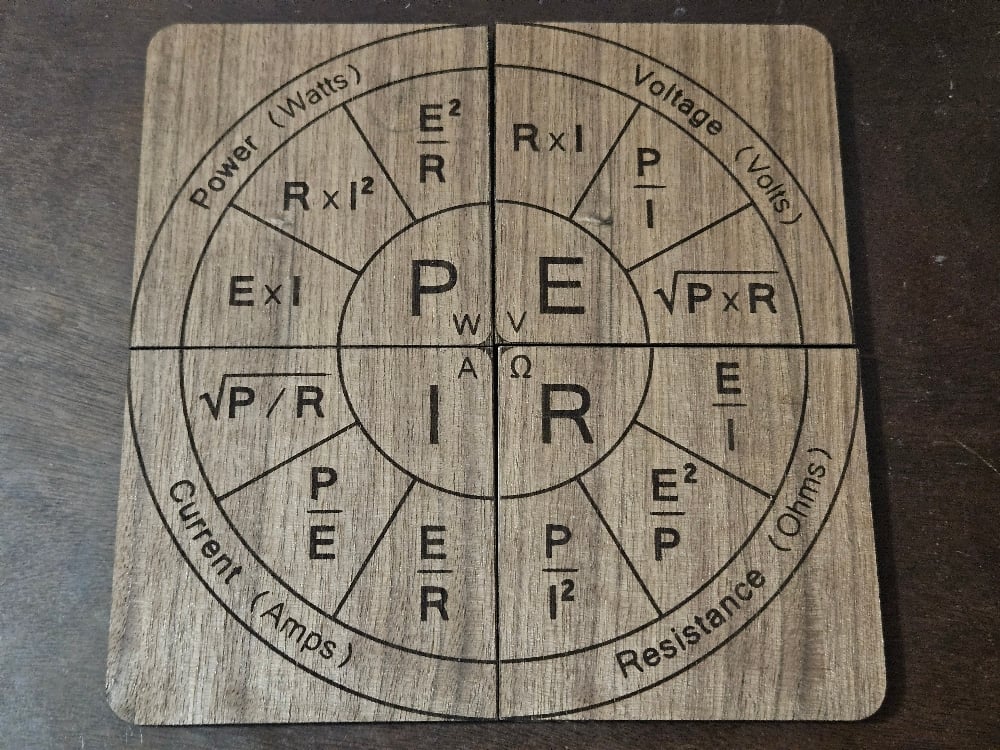Image of Ohm's LAw Coasters