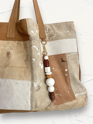 Image of PATCHWORK PAINTER'S TOTE #1