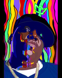 Image 1 of Canvas Print Bed Stuy