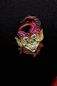 Image 3 of Coked Out Goblin Pin (Red)