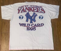 Image 3 of 1995 Yankees Wild Card Tee (XL)