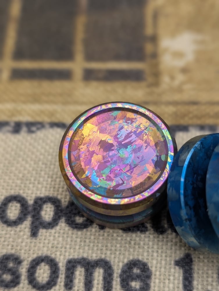 Preorder Custom Size Button in Crystallized Ti