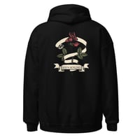 Hoodie Unisexe "Rose Soignée"