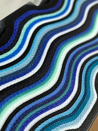 Image 6 of Blue Mexican Blanket Ripplecut G-carta