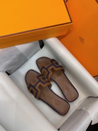 Image 2 of Hemers Brown Sole Slides