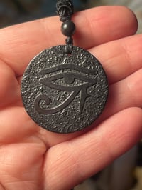 Eye shungite necklace 
