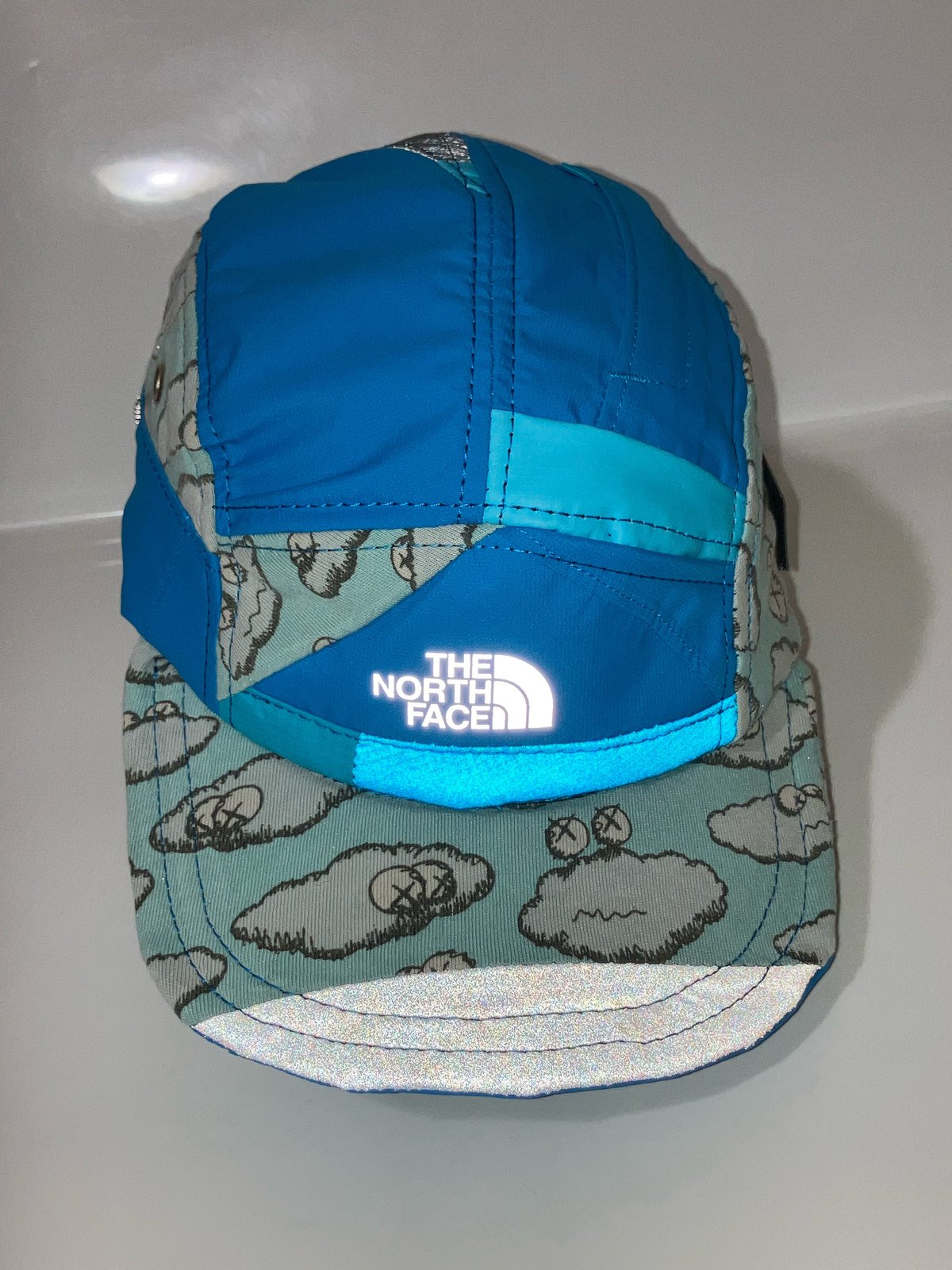 TNF KAWS 3M Glow Upcycled 5-Panel