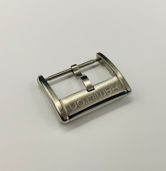 Image of Beautiful Hamilton stainless steel  gents watch strap BUCKLE, Heavy duty,20mm