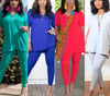 DIVA SET (VNECK) - 57023 