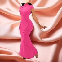 Image 6 of Sculpted Elegance Fishtail Dress