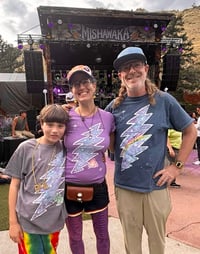 Image 4 of [MADE TO ORDER] Lightning Bolt Batik T