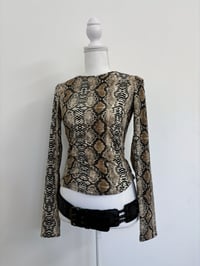 Image 1 of 00s Snake shirt // S