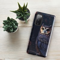 Image 11 of Baroque Style Gothic Inspired Owl Oil Painting Tough case for Samsung®