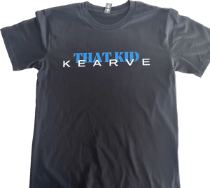 Image of Kearve T-shirt black and blue 