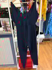 Image 3 of Navy blue on piece workout jumper 