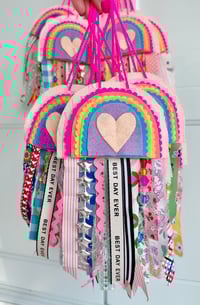 Image 2 of Tie on a Rainbow - Hanging Decor