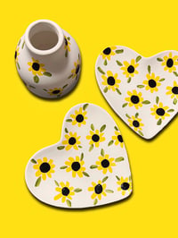 Image 3 of SUNFLOWER FIELD CERAMIC SERIES 