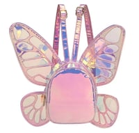 Image 2 of Pink Butterfly Backpack 
