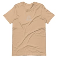 Image 2 of Success Triangle Embroidered Airlume Cotton Tee (3 options)
