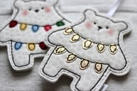 Image 4 of Fairy Light Polar Bear Decoration 