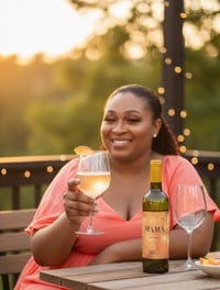 Image 2 of MAMÁ Wine- Peachy Bellini