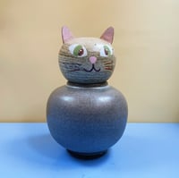 Image 1 of Cat + Vase #1