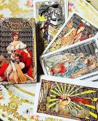 Image 1 of Golden Art Nouveau Tarot Deck