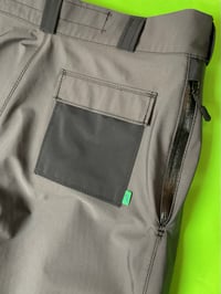 Image 6 of GREY EXTRA-BAGGY TECH LIZARD PANTS
