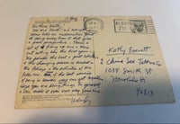 Image 2 of Vtg Lyle Tuttle Postcard  by Imogen Cunningham. Tattoo History