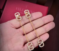 Image 1 of Valentinö Dangling Earrings